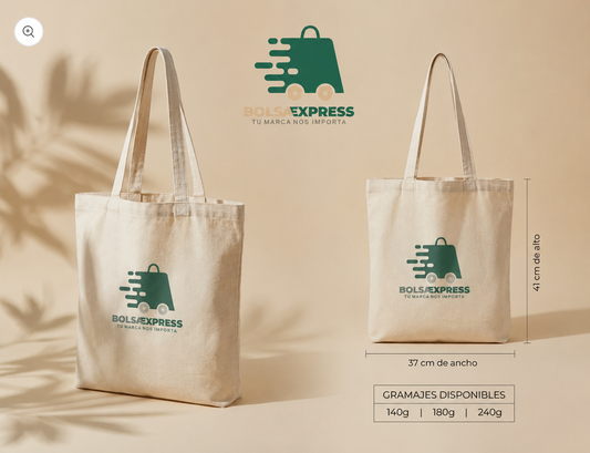 Bolsa de algodón personalizada básica
